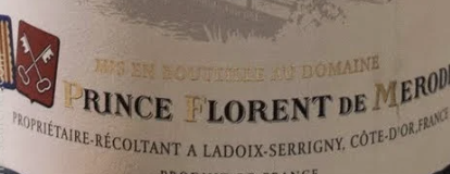 (image for) Prince Florent de Merode CORTON 1985 [Sbs ]